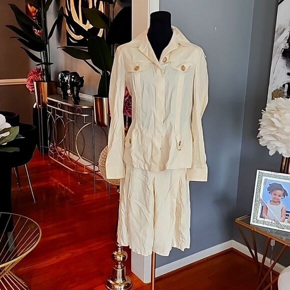 Vintagecarlise skirt set sz 6